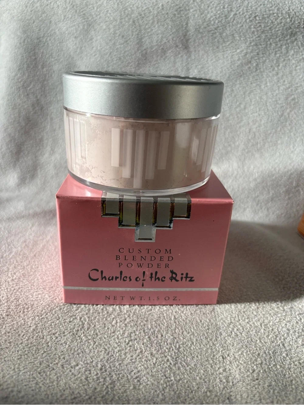 Custom Blended Setting Powder - Pink / Cream